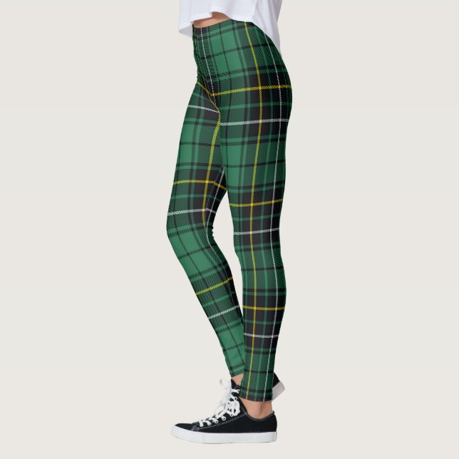 Ecosse Clan MacAlpine Tartan Femmes Leggings (Gauche)