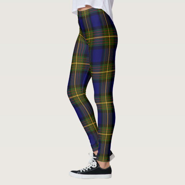 Ecosse Clan Muir Ancienne Leggings Tartan Femmes (Gauche)