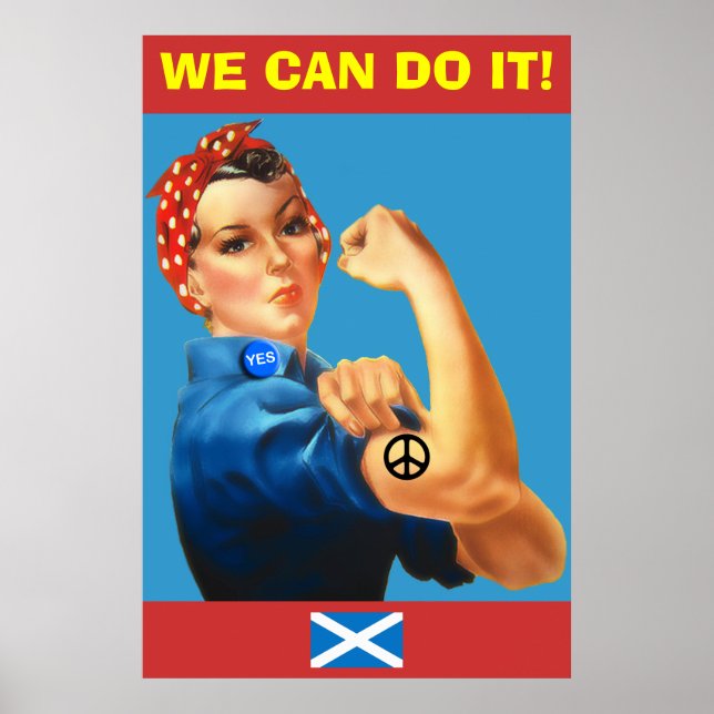 Ecosse Indépendance Nous pouvons le faire Poster (Devant)