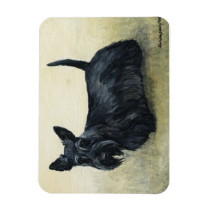 Écosse Terrier Dog Art Magnet
