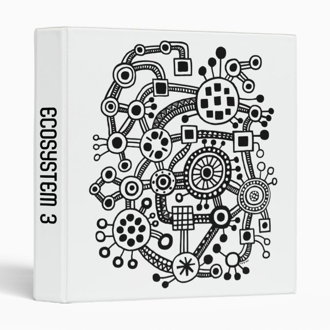 Ecosystem III (1in) - B&W Binder (Front/Spine)