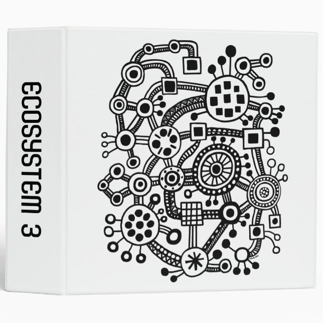 Ecosystem III (2in) - B&W Binder (Front/Spine)
