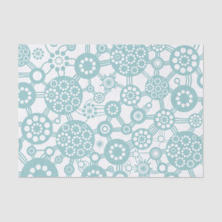 Ecosystem - Light Blue Green Tissue Paper