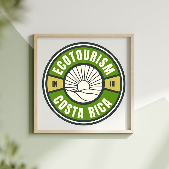 Ecotourism in Costa Rica Slow Travel Poster (Creator Uploaded)