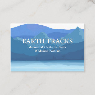 Ecotourism Resort Wilderness Guide Business Card