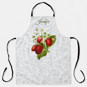 Ecouter de dentelle personnalisée fraise Tablier d
