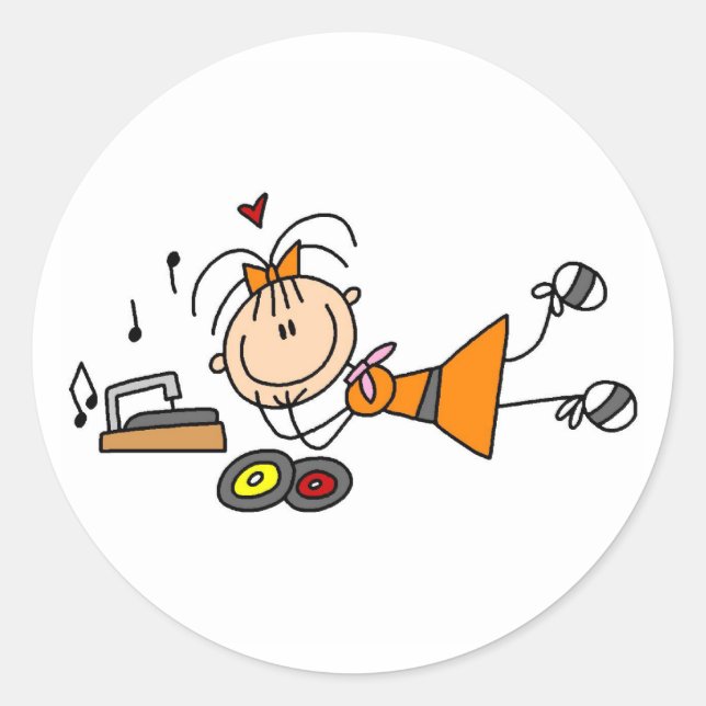 Écouter Le Sticker Du Joueur D'Enregistrements (Devant)