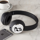 Écouteurs personnalisés du DJ avec le logo fait