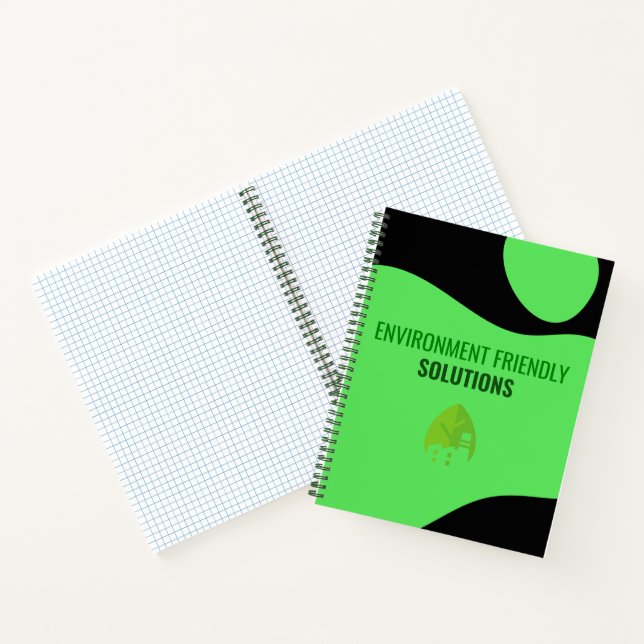 EcoWood Art Spiral Notebook for Creative Minds (Inside)