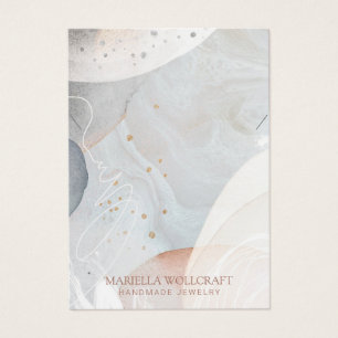 Écran Abstrait de collier d'aquarelle douce