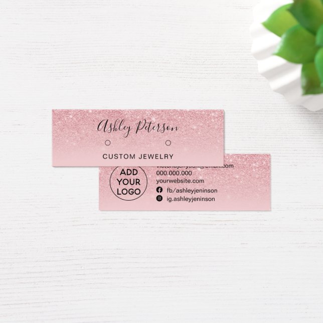 Écran de boucles d'oreilles rose parties scintilla (Bureau)