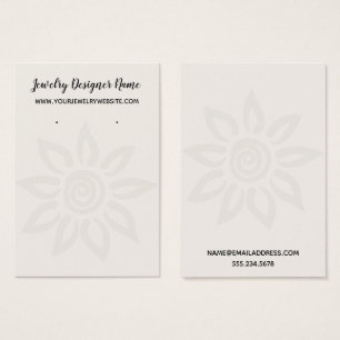 Écran de support graphique non blanc Fleur graphi