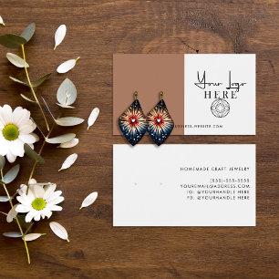 Écran d'oreille Brown logo blanc Sienna minimal