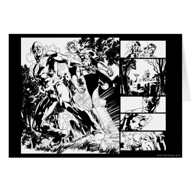 Écran Flash et vert 2 (Devant horizontal)