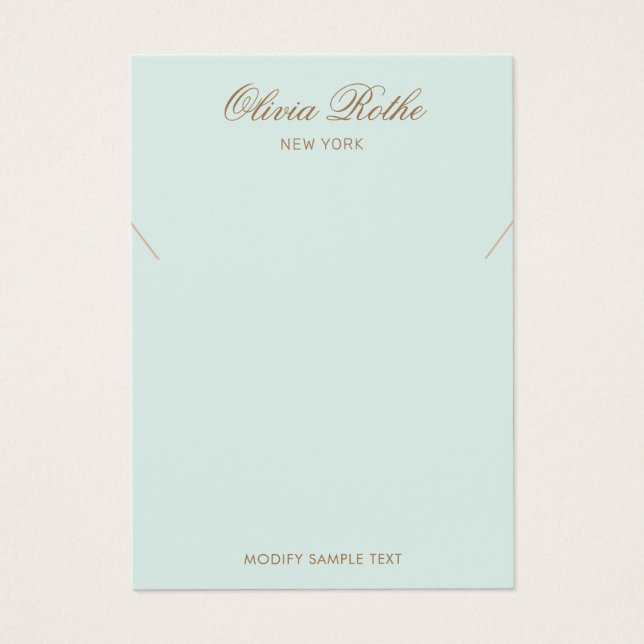 Écran vintage de collier bleu turquoise (Devant)