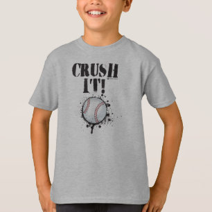 ÉCRASEZ-LE T-SHIRT DE BASE-BALL
