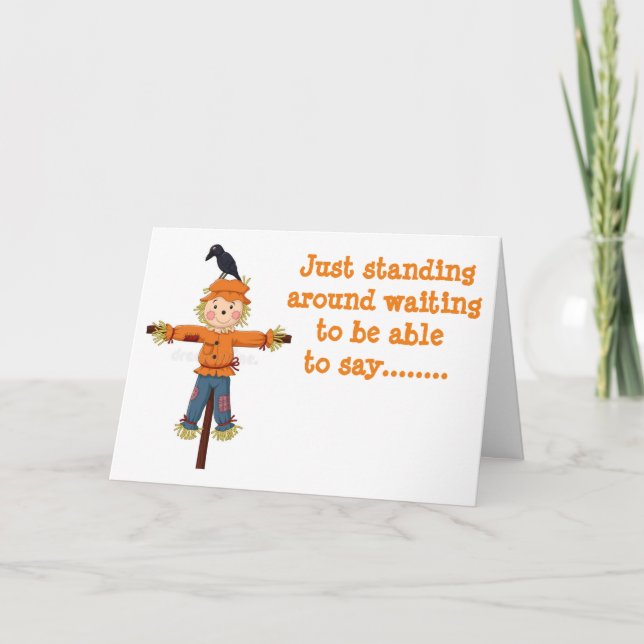 ÉCRASSER ET TRAVERSER AVEC CARTE "VOEUX D'ANNIVERS (Devant)