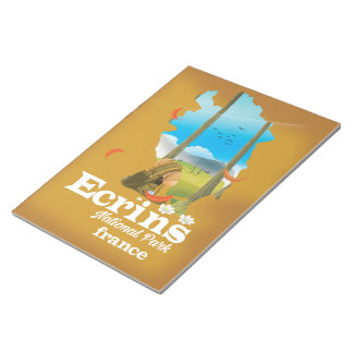 Ecrins, national park France Notepad