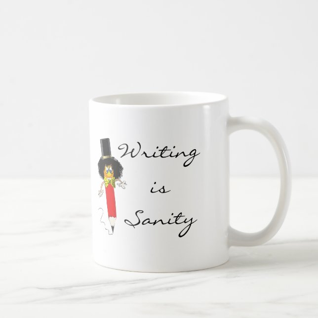 Ecrire est Sanity — Writer's Mug (Droite)