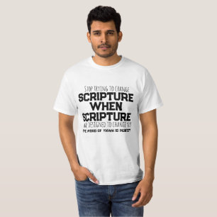 Écriture a été conçu pour vous changer T-shirt