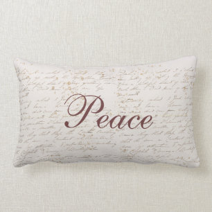 Écriture de script Coussin de paix