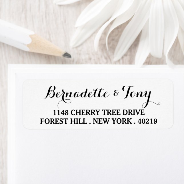 Écriture de Style Nom et Adresse Personnalisés (En situation)