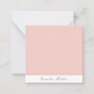 Écriture manuscrite blanche rose vif Modèle modern