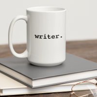 Écrivain Grosse Mug