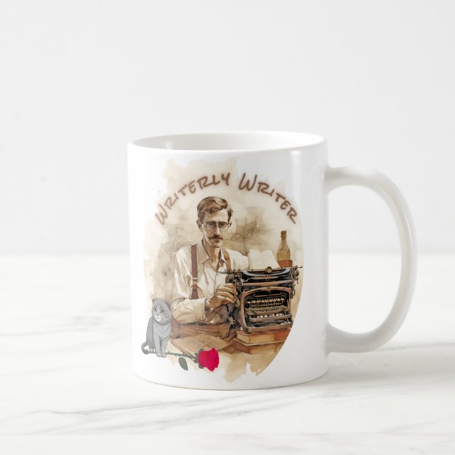 Ecrivain Mug - Chaque Wordsmith a besoin de carbur (Droite)