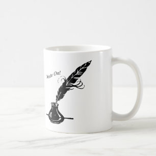 Écrivez dessus ! Encre de cannette sur une tasse