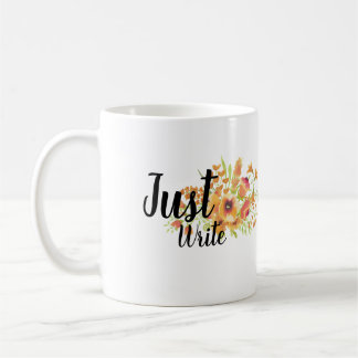 Écrivez juste la tasse de motivation