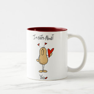 Écrous au sujet de vous tasse