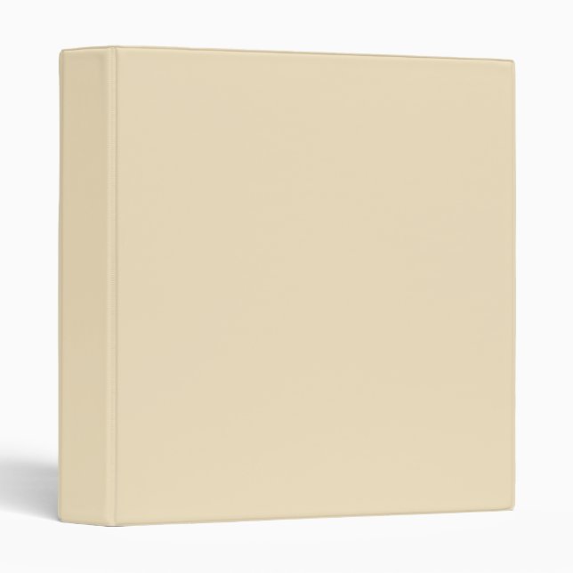 Ecru Cream  Binder (Front/Spine)