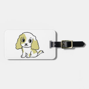 ecs lemon roan cartoon luggage tag