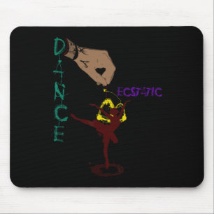 Ecstatic Dance Llerina Dancer In A Tutu Freestyle Mouse Pad
