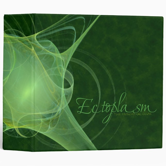 Ectoplasm Abstract Art Binder (Front/Spine)