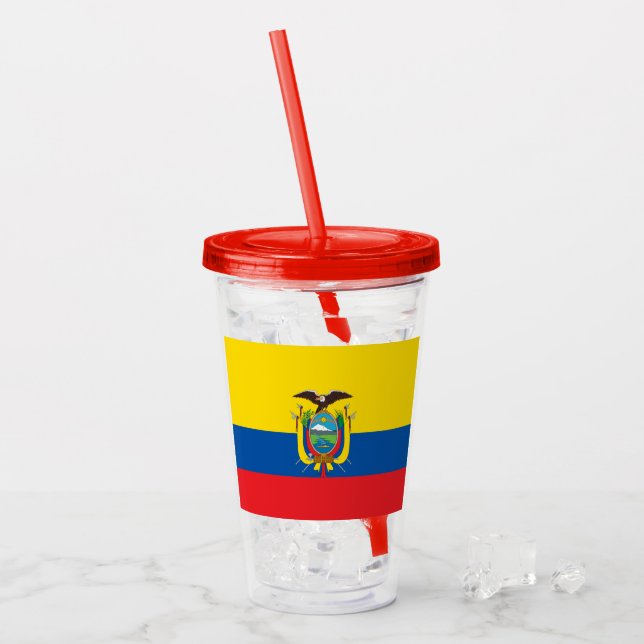 Ecuador Acrylic Tumbler (Front Ice)