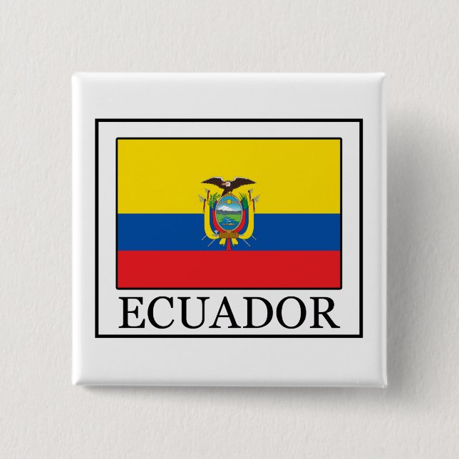 Ecuador Button (Front)