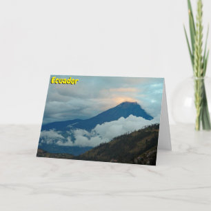 Ecuador Card