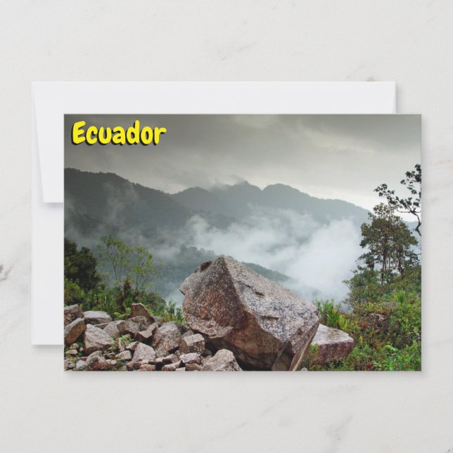 Ecuador card (Front)