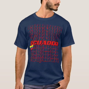 Ecuador Cascade text T-Shirt