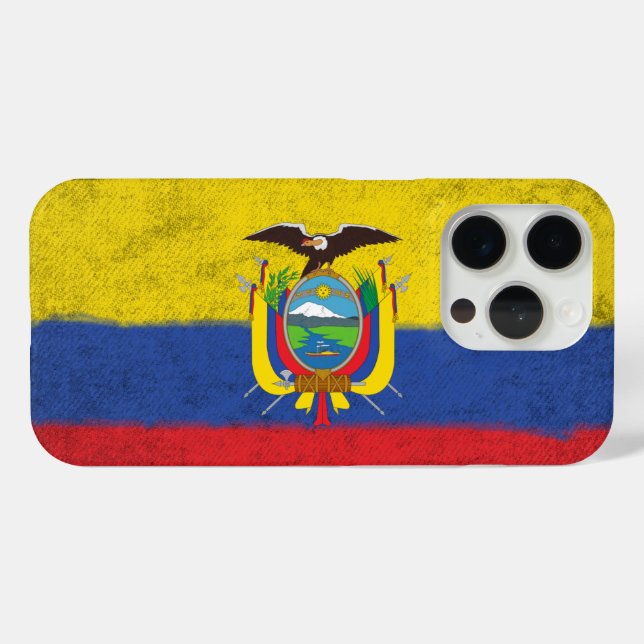 Ecuador Case-Mate iPhone Case (Back (Horizontal))