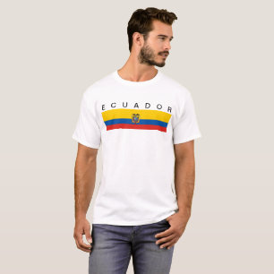 Ecuador country flag symbol long T-Shirt