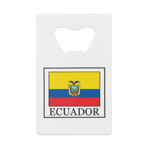 Ecuador Credit Card Bottle Opener