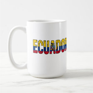 Ecuador design coffee mug
