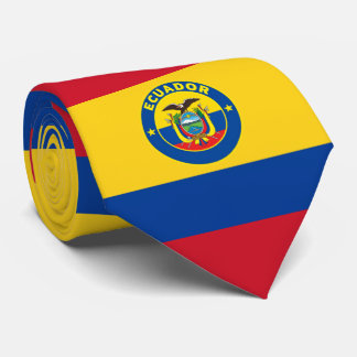 Ecuador Drapeau Col Cravates, élégant Cravate équa