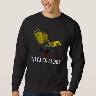 Ecuador Ecuadorian Flag Camiseta Women Men Pride M Sweatshirt