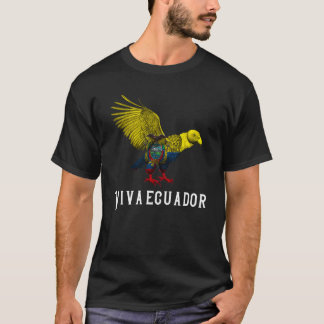 Ecuador Ecuadorian Flag Camiseta Women Men Pride M T-Shirt