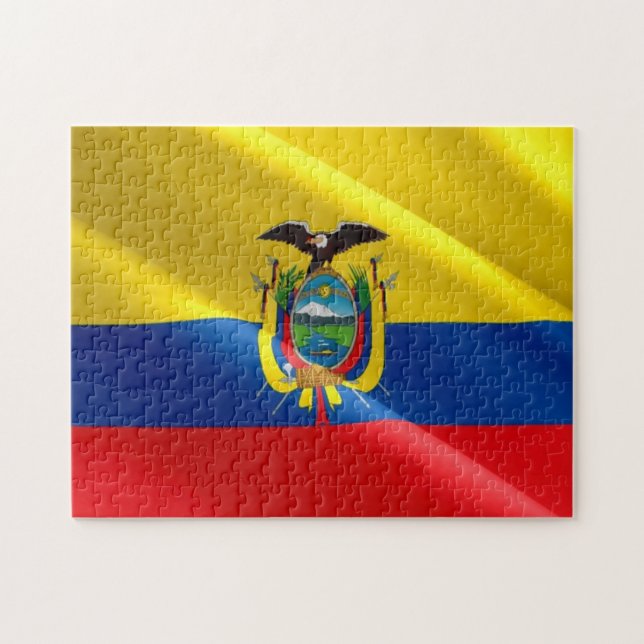 Ecuador - Ecuadorian flag - Jigsaw Puzzle (Horizontal)