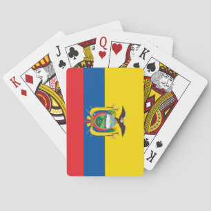 Ecuador (Ecuadorian) Flag Playing Cards